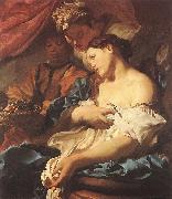LISS, Johann The Death of Cleopatra sg Spain oil painting artist